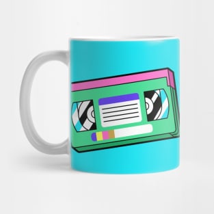 Colorful Retro VHS Tape Mug